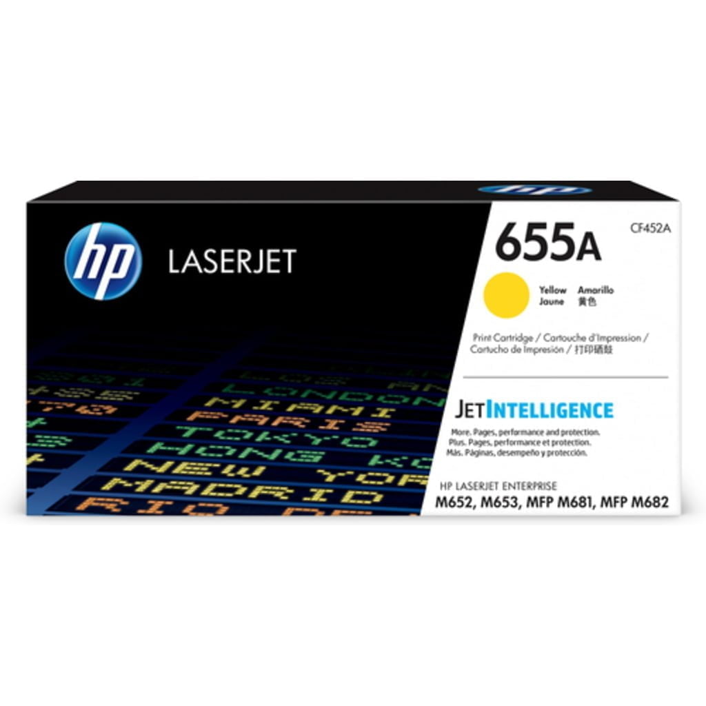 HP 655A Yellow Original LaserJet toner cartridge 1 pc(s)