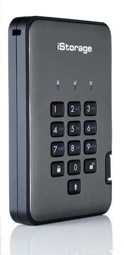 iStorage diskAshur PRO2 Black, Graphite - Image 2