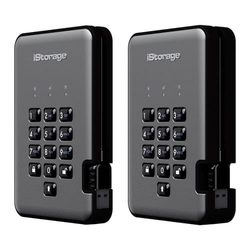 iStorage diskAshur PRO2 Black, Graphite - Image 5
