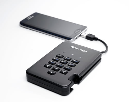 iStorage diskAshur PRO2 Black, Graphite - Image 7