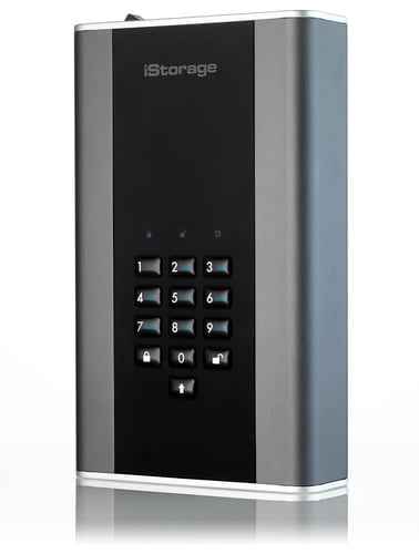 iStorage diskAshur DT 2 external hard drive Black, Graphite - Image 2