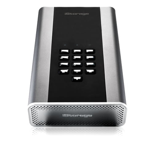 iStorage diskAshur DT 2 external hard drive Black, Graphite - Image 3
