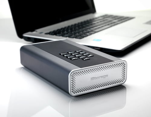 iStorage diskAshur DT 2 external hard drive Black, Graphite - Image 5