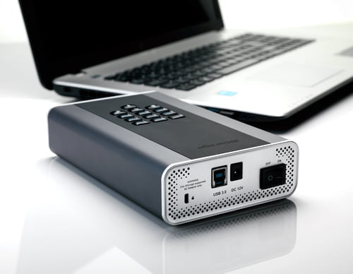 iStorage diskAshur DT 2 external hard drive Black, Graphite - Image 6
