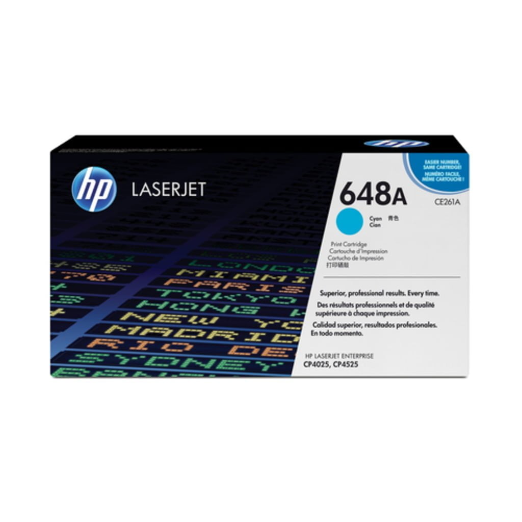 HP 648A Cyan Original LaserJet toner cartridge 1 pc(s)