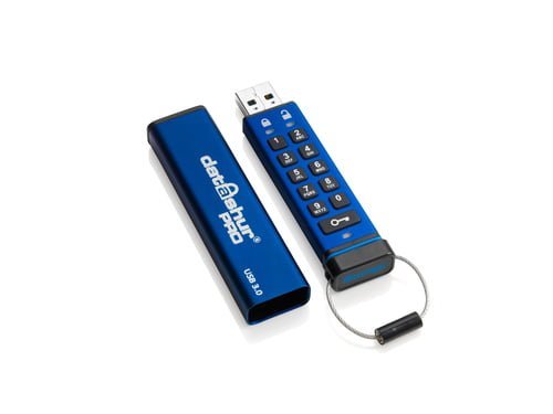 iStorage datAshur Pro USB flash drive USB Type-A 3.2 Gen 1 (3.1 Gen 1) Blue - Image 2