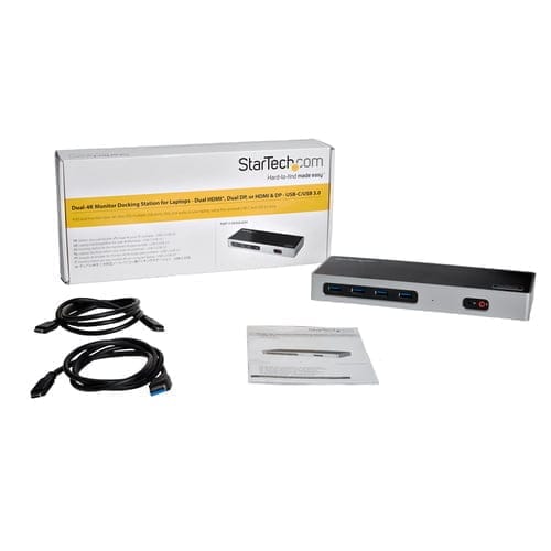 StarTech.com DK30A2DH laptop dock/port replicator Wired USB 3.2 Gen 1 (3.1 Gen 1) Type-C Black, - Image 8