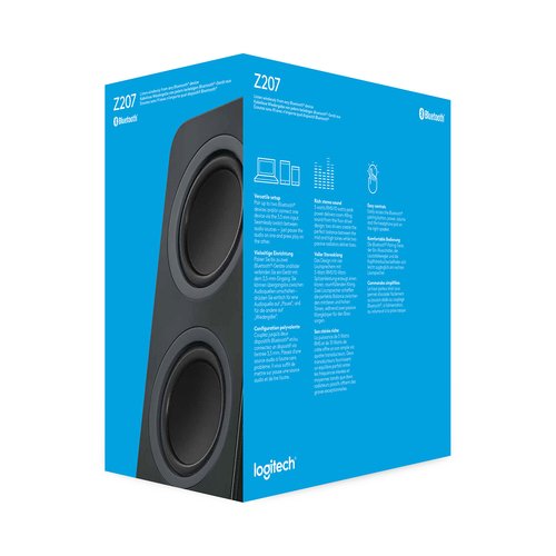 Logitech Z207 loudspeaker Black Wired & Wireless 5 W - Image 8