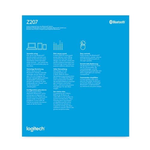 Logitech Z207 loudspeaker Black Wired & Wireless 5 W - Image 9