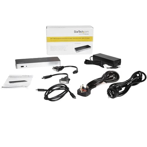 StarTech.com MST30C2HHPDU laptop dock/port replicator Wired USB 3.2 Gen 1 (3.1 Gen 1) Type-C Black, - Image 8