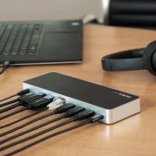 StarTech.com MST30C2HHPDU laptop dock/port replicator Wired USB 3.2 Gen 1 (3.1 Gen 1) Type-C Black, - Image 7