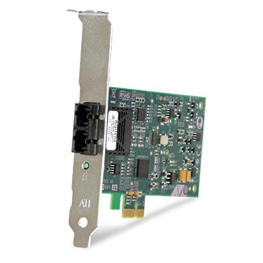 Allied Telesis 100FX Desktop PCI-e Fiber Network Adapter Card w/PCI Express, Federal & Government