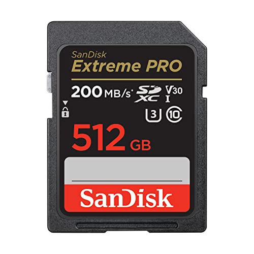 SanDisk Extreme PRO 512 GB SDXC Class 10
