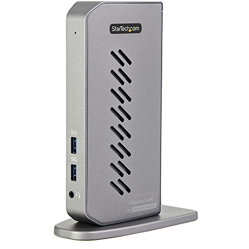StarTech.com DK30A2DHUUE laptop dock/port replicator Wired USB 3.2 Gen 1 (3.1 Gen 1) Type-B Black,