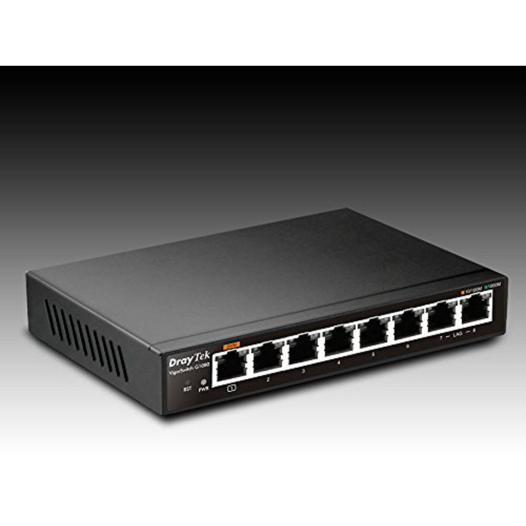 Draytek G1080 Managed Gigabit Ethernet (10/100/1000) Black