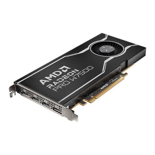 AMD Radeon Pro W7500 - Graphics card - Radeon Pro W7500 - 8 GB GDDR6 - PCIe 4.0 x8 - 4 x DisplayPort