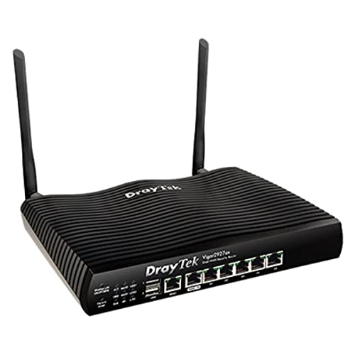 Draytek Vigor 2927ax wireless router Gigabit Ethernet Dual-band (2.4 GHz / 5 GHz) Black