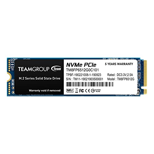 Team Group MP33 M.2 512 GB PCI Express 3.0 3D NAND NVMe