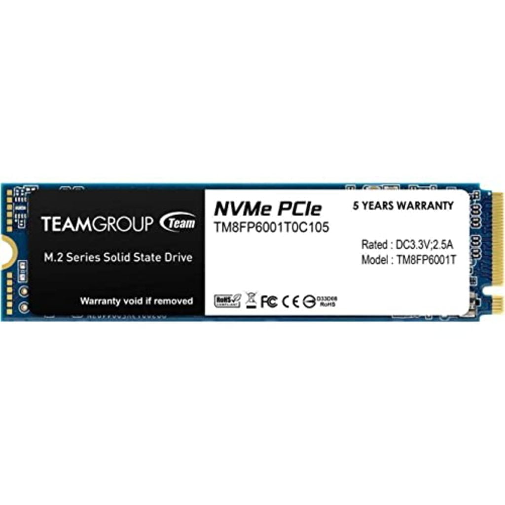 Team Group MP33 M.2 1 TB PCI Express 3.0 3D NAND NVMe