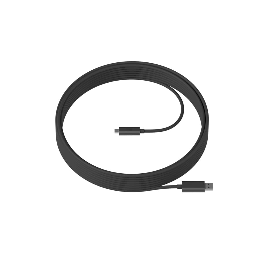 Logitech Strong USB cable USB 3.2 Gen 2 (3.1 Gen 2) USB A USB C Graphite