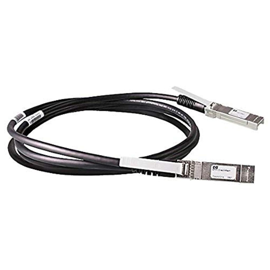 HPE 10G SFP+ to SFP+ 3m Direct Attach Copper InfiniBand cable SFP+ Black