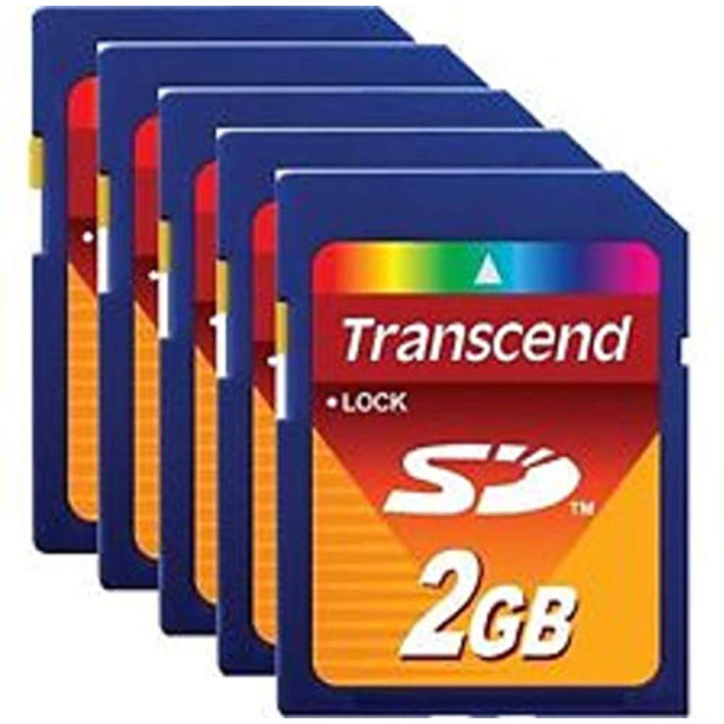 Transcend SD Card Secure Digital 2GB