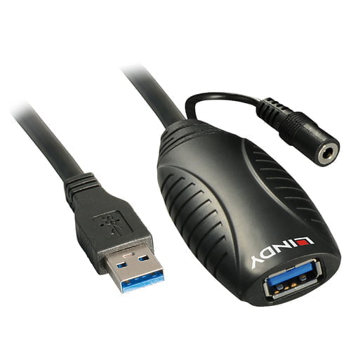 Lindy 43099 USB cable USB 3.2 Gen 1 (3.1 Gen 1) USB A Black - Image 2