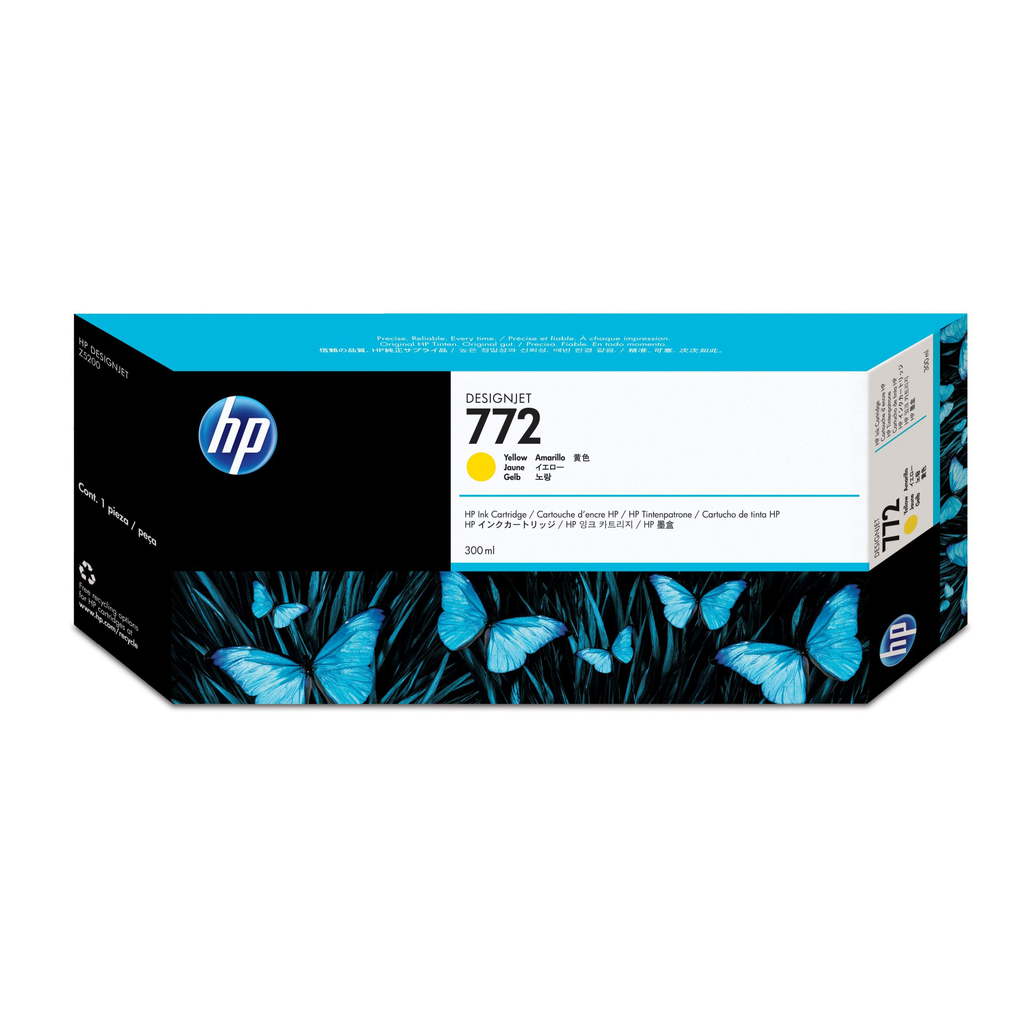 HP 772 300-ml Yellow DesignJet ink cartridge 1 pc(s) Original