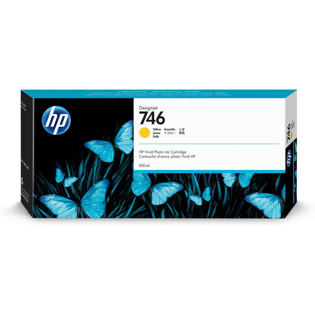 HP 746 300-ml Yellow DesignJet ink cartridge 1 pc(s) Original