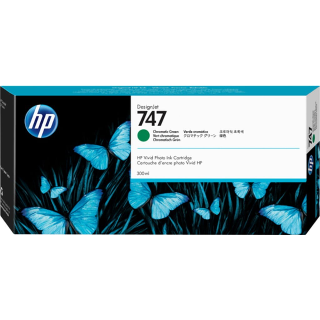 HP 747 300-ml Chromatic Green DesignJet ink cartridge 1 pc(s) Original