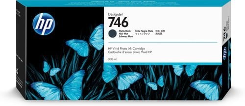 HP 746 300-ml Matte Black DesignJet ink cartridge 1 pc(s) Original - Image 2