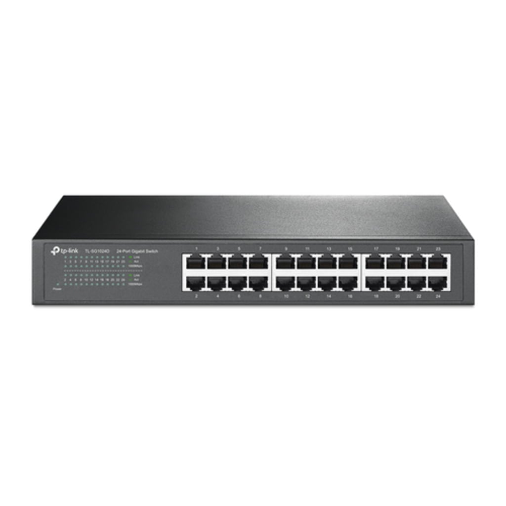 TP-Link TL-SG1024D Unmanaged Gigabit Ethernet (10/100/1000) Grey