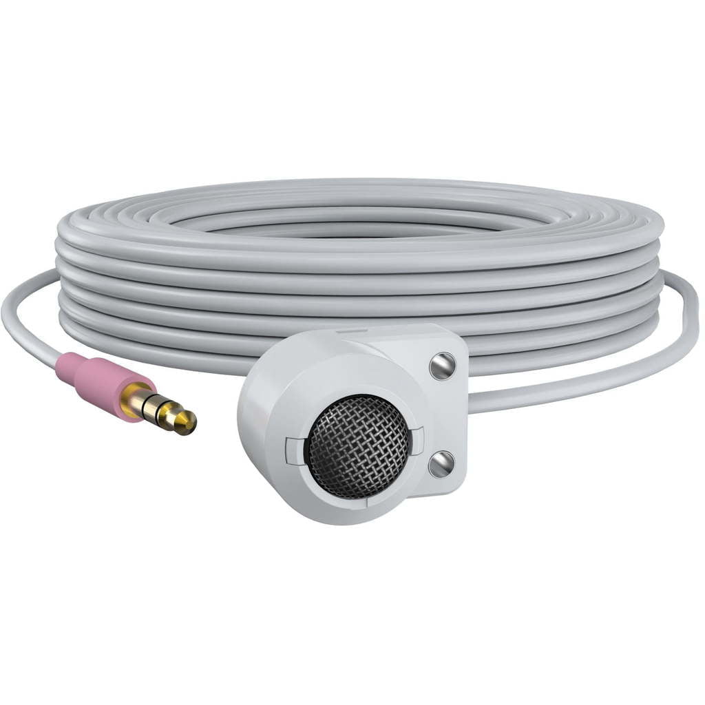 Axis 01560-001 microphone White Security camera microphone