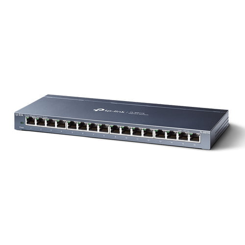 TP-Link TL-SG116 Unmanaged Gigabit Ethernet (10/100/1000) Black - Image 2