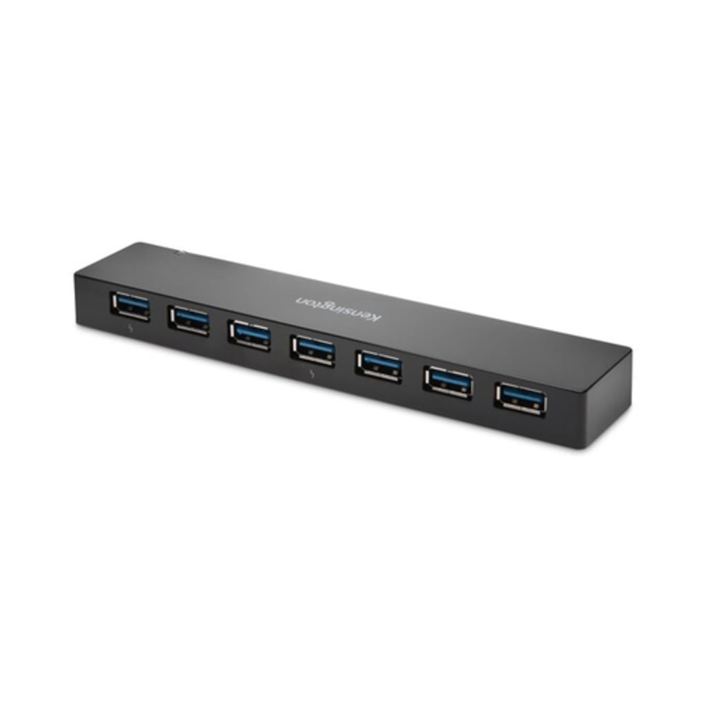 Kensington K39123EU interface hub USB 3.2 Gen 1 (3.1 Gen 1) Type-A 5000 Mbit/s Black