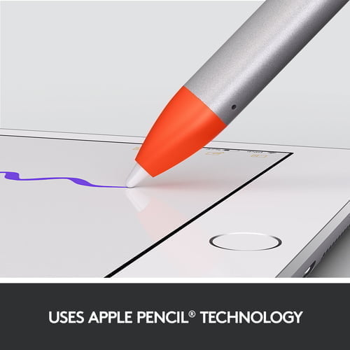 Logitech Crayon stylus pen 20 g Orange, Silver - Image 3