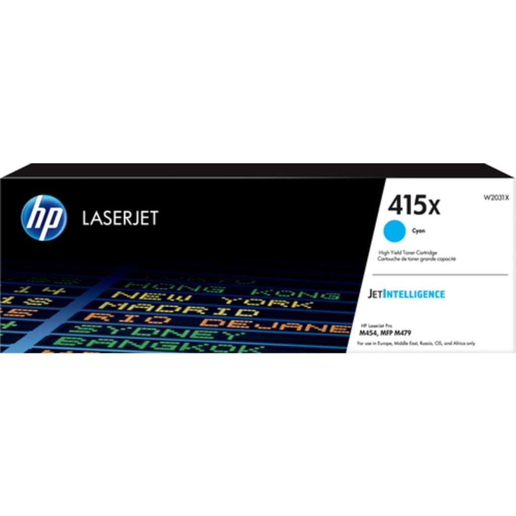 HP 415X High Yield Cyan Original LaserJet toner cartridge 1 pc(s)