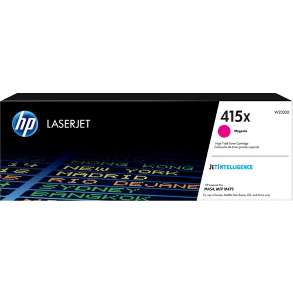 HP 415X High Yield Magenta Original LaserJet toner cartridge 1 pc(s)