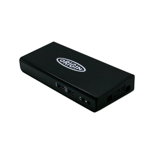 Origin Storage K33991WW-OS laptop dock/port replicator USB 3.2 Gen 1 (3.1 Gen 1) Type-A Black