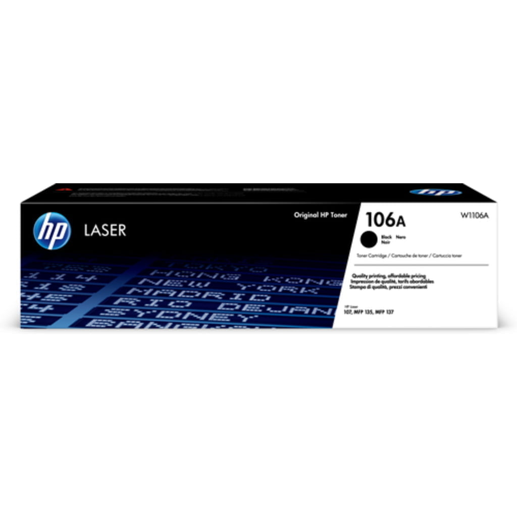 HP 106A Black Original Laser toner cartridge 1 pc(s)