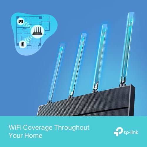 TP-Link Archer AX12 wireless router Fast Ethernet Dual-band (2.4 GHz / 5 GHz) Black - Image 5