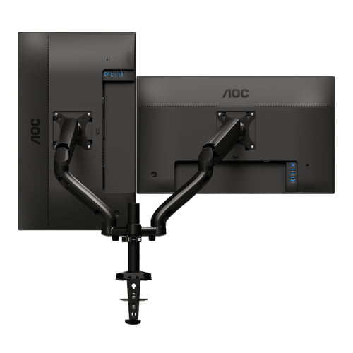 AOC AD110D0 Dual Arm 81.3 cm (32") Black Desk - Image 4