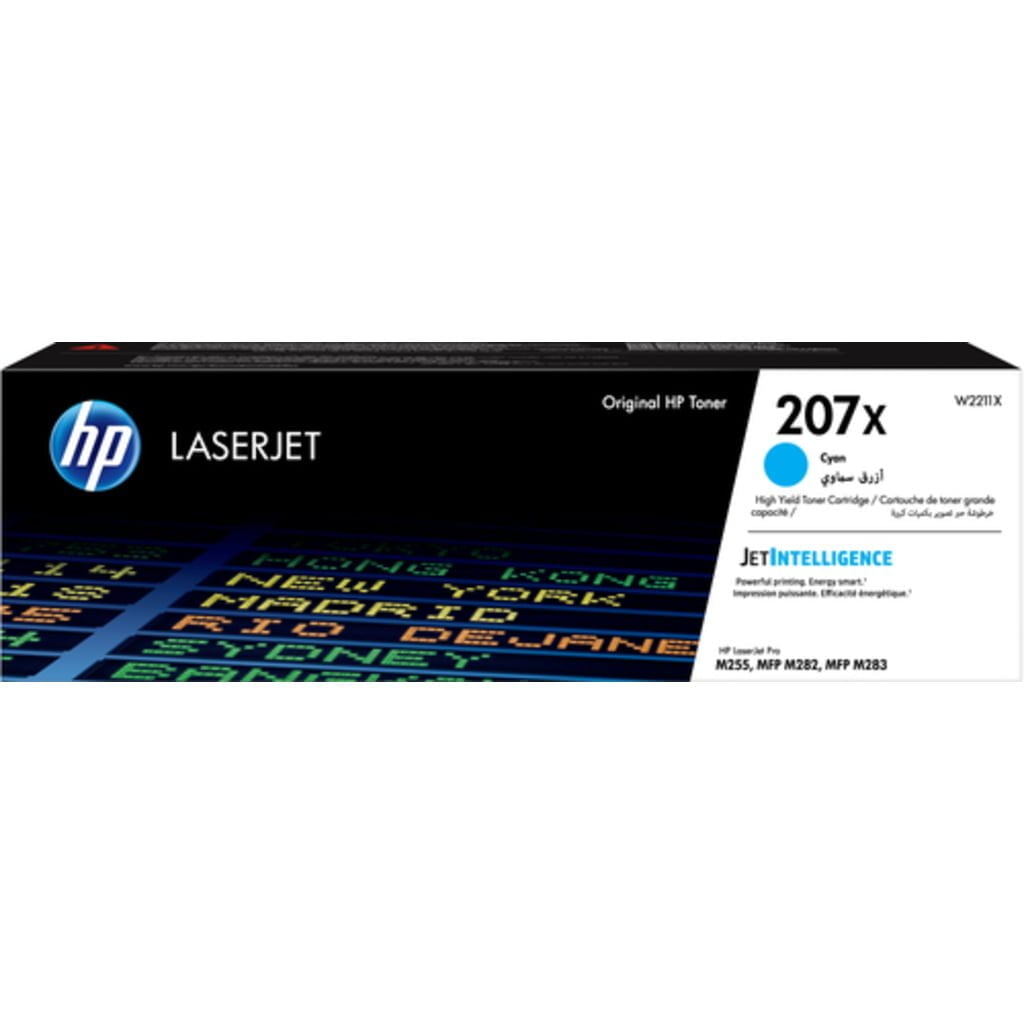 HP 207X High Yield Cyan Original LaserJet toner cartridge 1 pc(s)