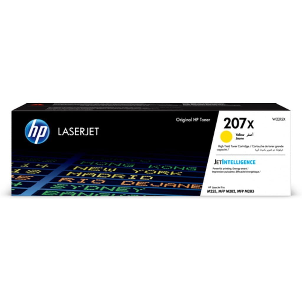 HP 207X High Yield Yellow Original LaserJet toner cartridge 1 pc(s)