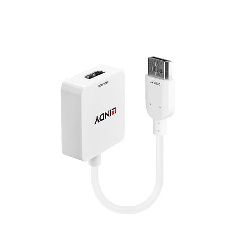 Lindy 38146 video cable adapter HDMI Type A (Standard) White