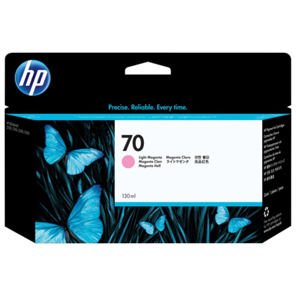 HP 70 130-ml Light Magenta DesignJet ink cartridge 1 pc(s) Original Standard Yield