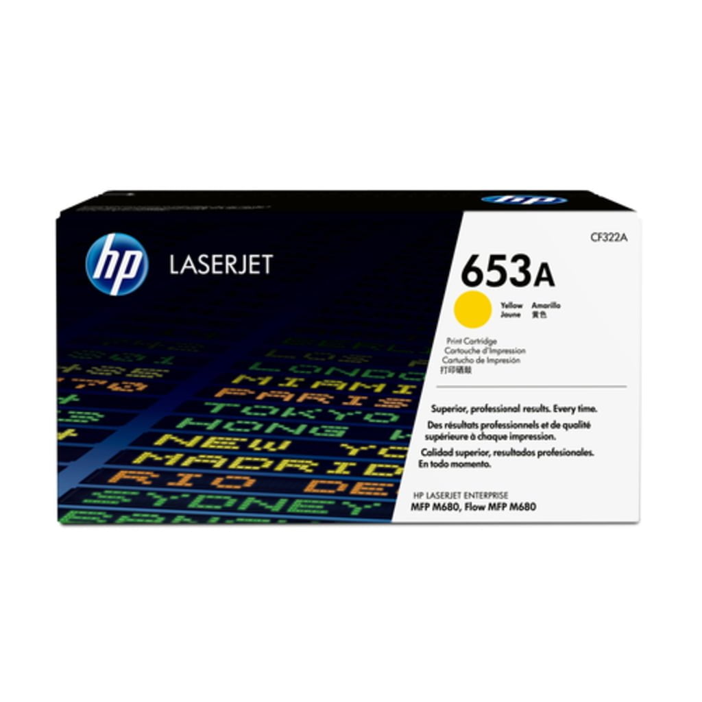 HP 653A Yellow Original LaserJet toner cartridge 1 pc(s)