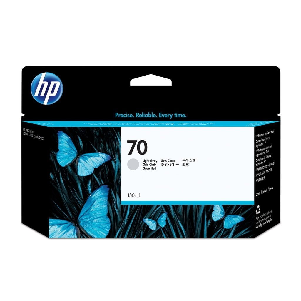 HP 70 130-ml Light Gray DesignJet ink cartridge 1 pc(s) Original Light grey