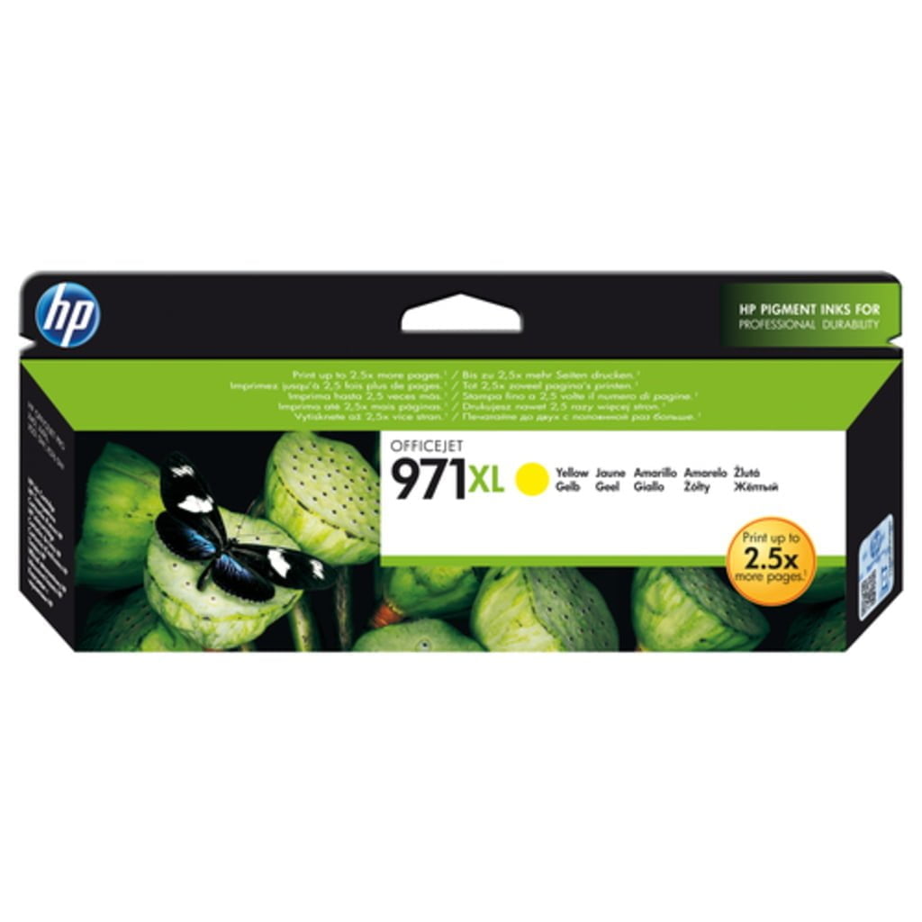 HP 971XL High Yield Yellow Original ink cartridge 1 pc(s) High (XL) Yield