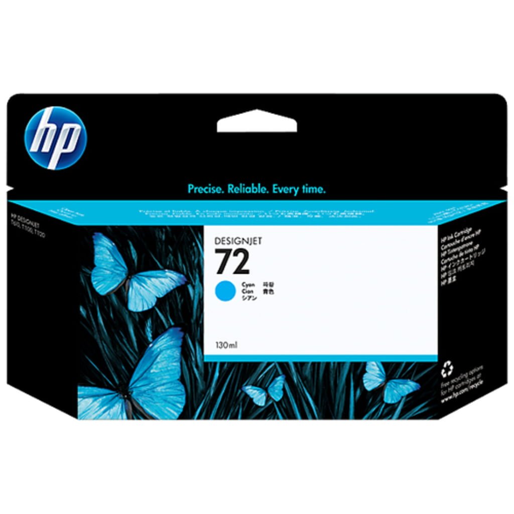 HP 72 130-ml Cyan DesignJet ink cartridge 1 pc(s) Original High (XL) Yield
